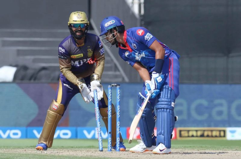 The Delhi Capitals struggled at the Sharjah pitch (Image: IPL).