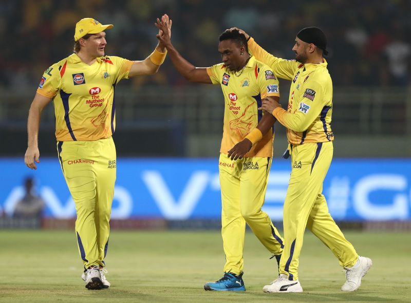 Dwayne Bravo plays for the Chennai Super Kings in IPL