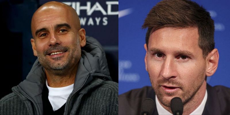 Guardiola and Messi will be up against each other in the Champions League
