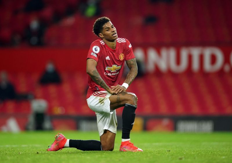 Marcus Rashford has rejoined Manchester United's first-team training.