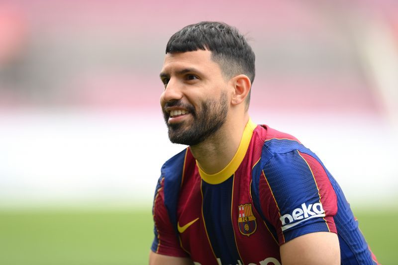 Sergio Aguero is yet to make his competitive debut for Barcelona.