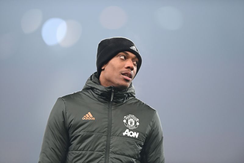 Anthony Martial was linked with a departure from Manchester United this summer