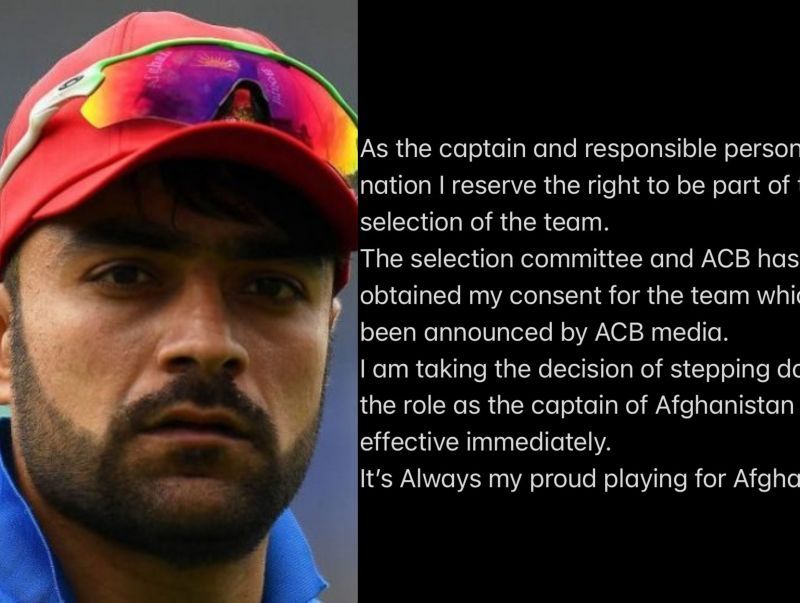 Rashid Khan Steps Down From T20 Captaincy After Acb Announces The Afghanistan World Cup Squad 3367