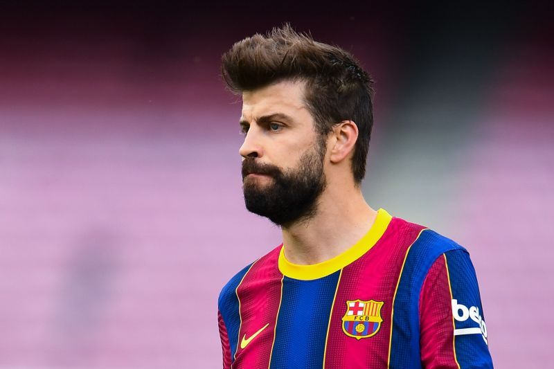 Gerard Pique is another prolific goalscoring defender in the Champions League