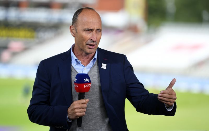 England v India - 5th Test. Nasser Hussain. Getty Images