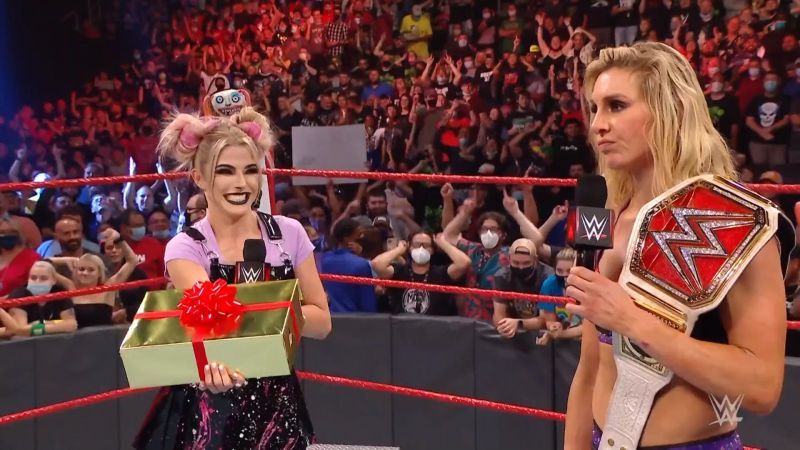 Alexa had a special gift for the RAW Women&#039;s champ