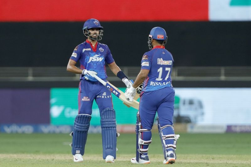 Shreyas Iyer and Rishabh Pant. Pic: IPLT20.COM