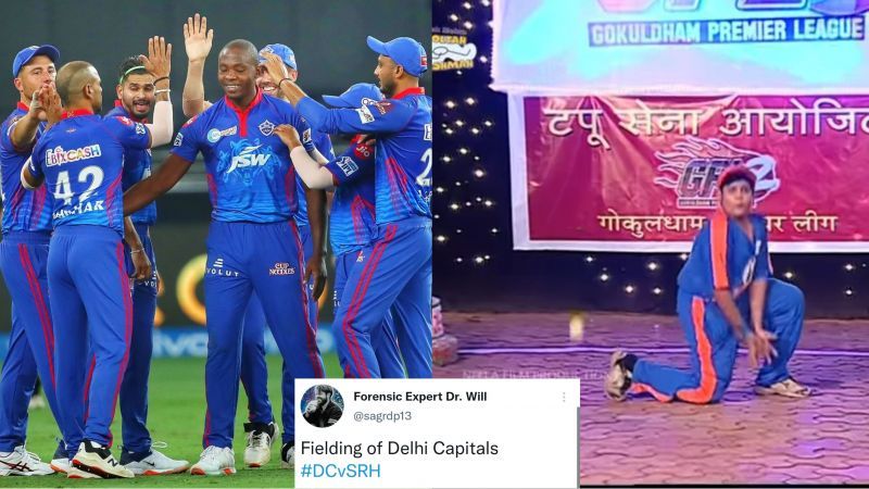 Delhi Capitals won the match but their fielding was not so impressive