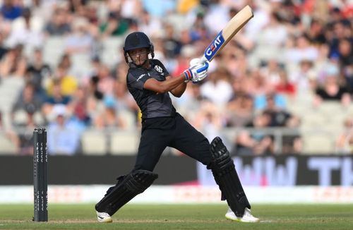 India Women batter Harmanpreet Kaur in action at The Hundred. (Pic: Getty Images)