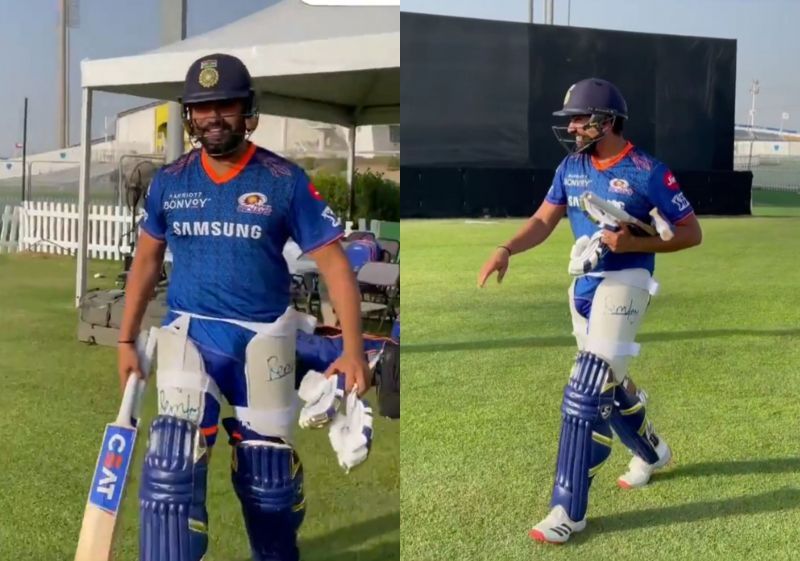 Rohit Sharma. (Image courtesy: Mumbai Indians Instagram)