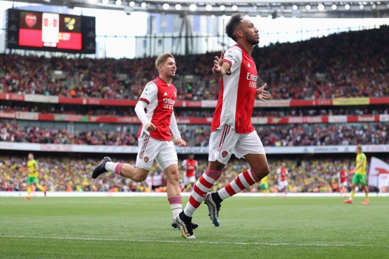 Aubameyang scored the winner for the Gunners