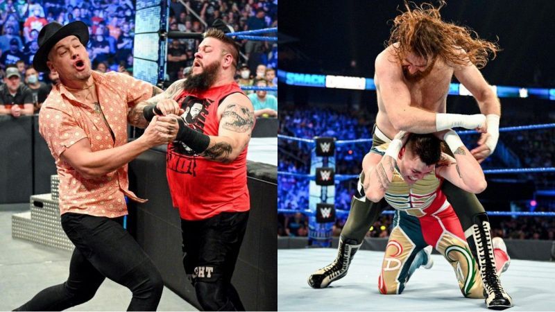 WWE SmackDown के इस हफ्ते के एपिसोड के दौरान कुछ गलतियां देखने को मिलीं