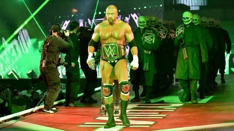 Triple H&#039;s entrance at WrestleMania