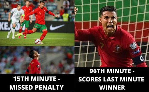 Cristiano Ronaldo pulled off a dramatic turnaround for Portugal last night