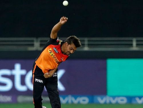 Sunrisers Hyderabad (SRH) pacer Sandeep Sharma. Pic: IPLT20.COM