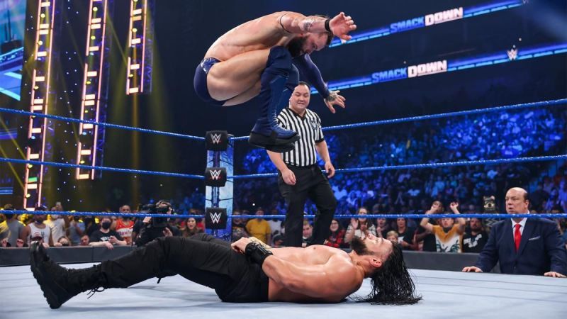 Finn Balor failed to put away Roman Reigns on WWE SmackDown