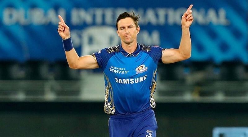 Mumbai Indians के तेज गेंदबाज ट्रेंट बोल्ट 