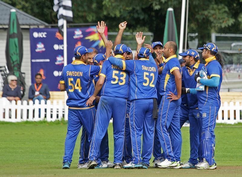 Sweden Cricket Team (Image Courtesy: ICC).