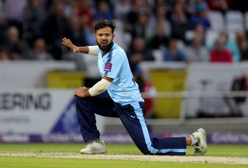 Azeem Rafiq during his stint with Yorkshire. Pic: Getty Images