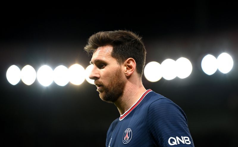 Messi scored his first goal for PSG in the Champions League game against Manchester City