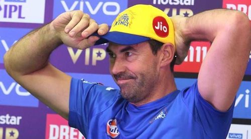 Chennai Super Kings coach Stephen Fleming. [Image-IPLT20]