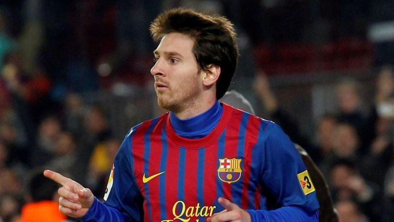 Lionel Messi was on a roll in 2011-12.