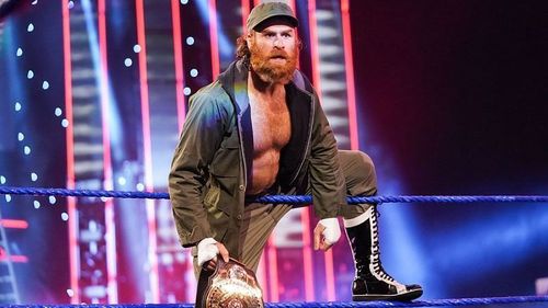 Sami Zayn during his second Intercontinental Championship reign