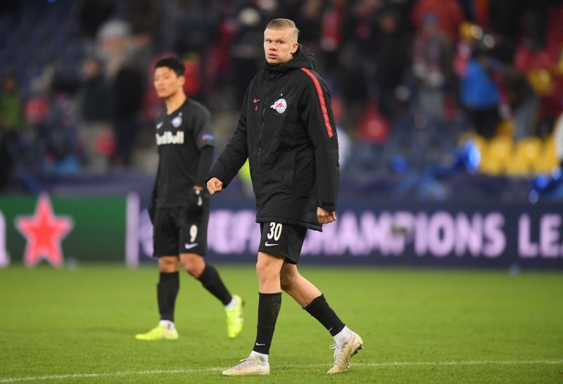 Erling Haaland marked his Champions League debut with a hat-trick in 2019-20.