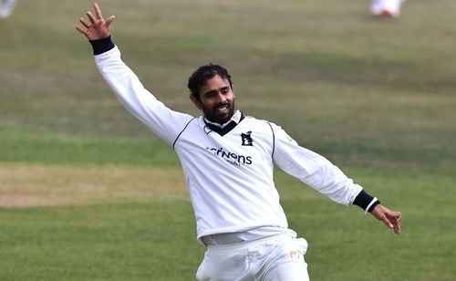 Hanuma Vihari during his County Cricket stint with Warwickshire.