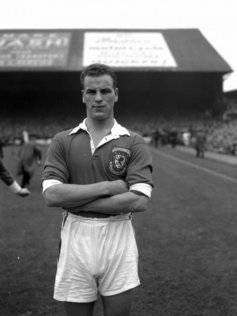 John Charles played a defensive role in the back for Wales