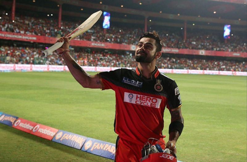 Virat Kohli&#039;s 113 against the Kings XI remains his highest IPL score to date (Image: IPL)