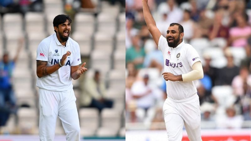 Ishant Sharma (L) and Mohammed Shami miss out due to injuries.