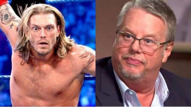 Edge (left) and Bruce Prichard (right)