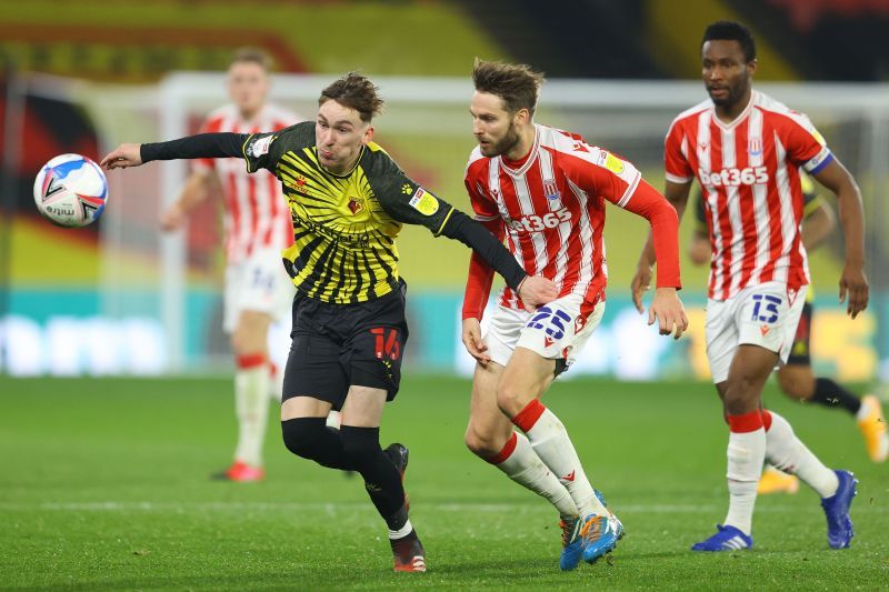 Watford and Stoke City go head to head at the Vicarage Road Stadium