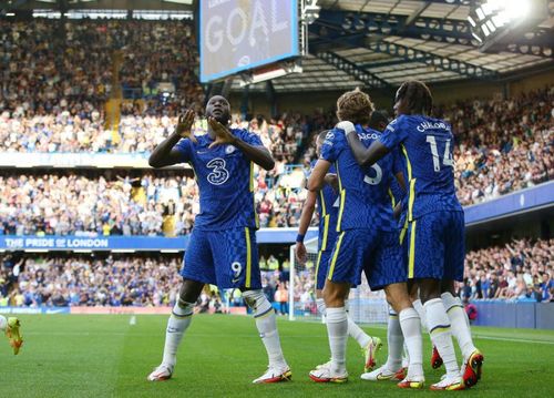 Romelu Lukaku first his first home goals in Chelsea colors