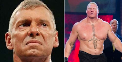 Vince McMahon had a lot to do with Brock Lesnar getting a sword tattoo