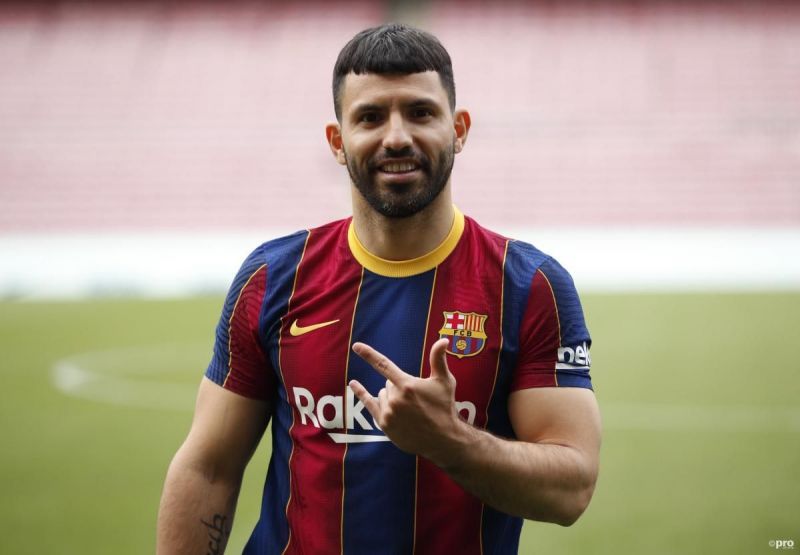 Fans are eagerly waiting for Aguero&#039;s Barcelona debut