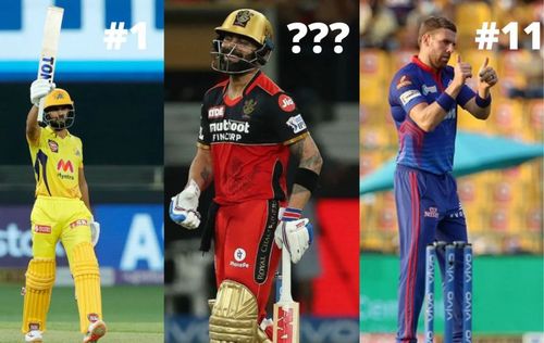 Virat Kohli misses out on this XI due to his subpar strike rate and his team's poor form