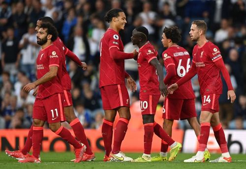 Liverpool cruised to a routine 3-0 win over ten-man Leeds United at Elland Road on Sunday.