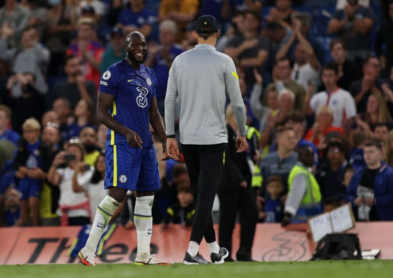 Thomas Tuchel is happy with Romelu Lukaku's performances for Chelsea.