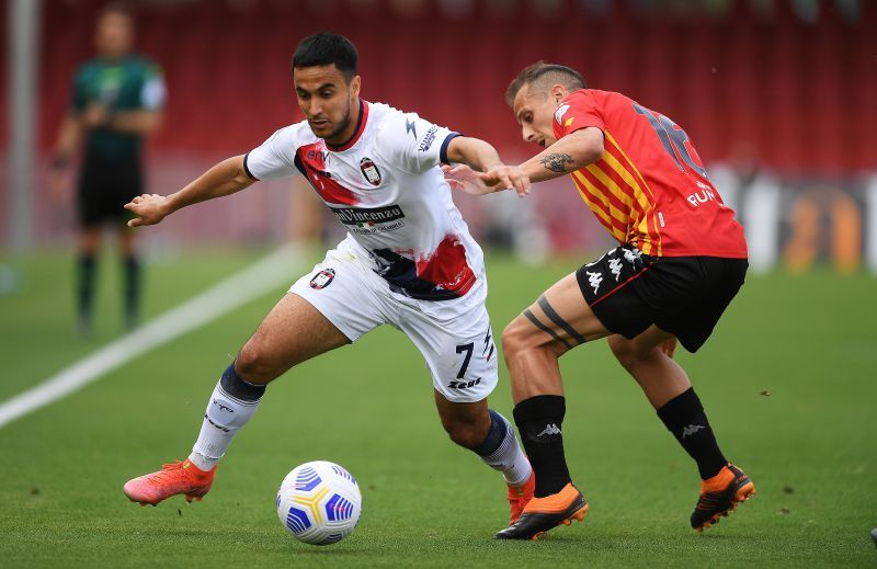 Riccardo Improta of Benevento Calcio in action - Serie B