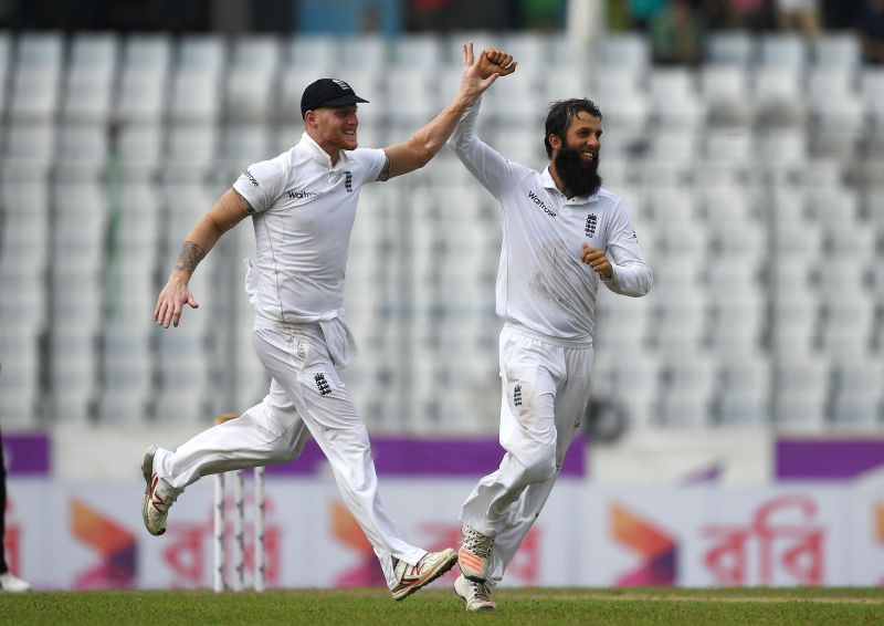 Ben Stokes and Moeen Ali. Pic: Getty Images