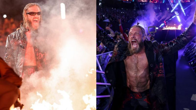 At SummerSlam Edge went back to his roots with his Brood inspired gear and entrance