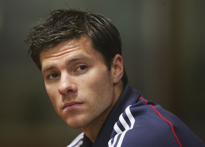 Xabi Alonso at Liverpool Media Day