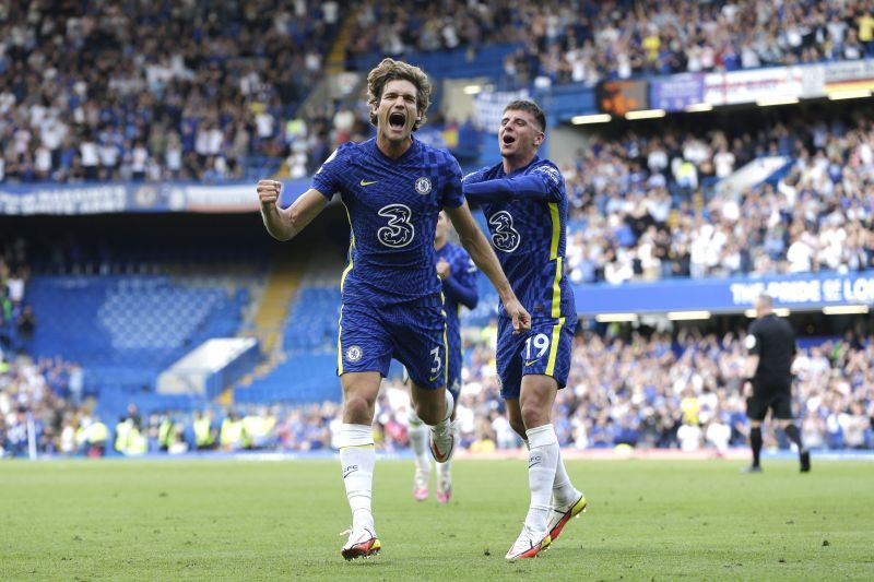 Alonso scored Chelsea's first goal of their Premier League campaign