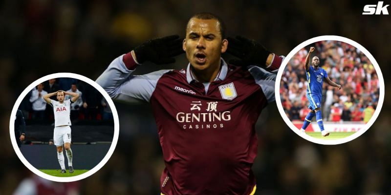 Gabby Agbonlahor believes Romelu Lukaku is a better striker than Harry Kane