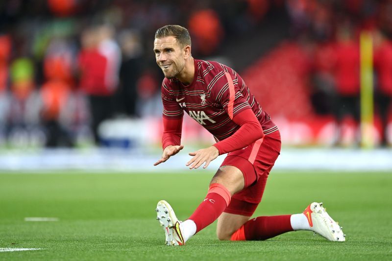 Jordan Henderson scored a rare Champions League goal.