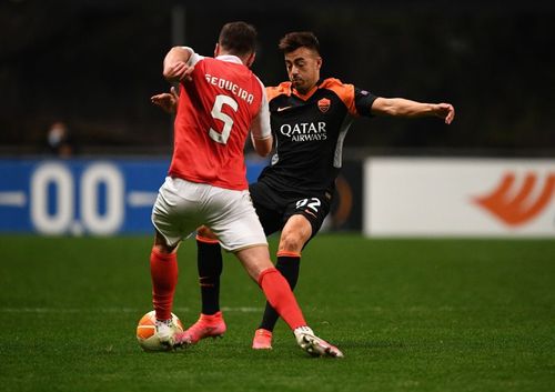 Nuno Sequeira of Sporting Braga in action - UEFA Europa League