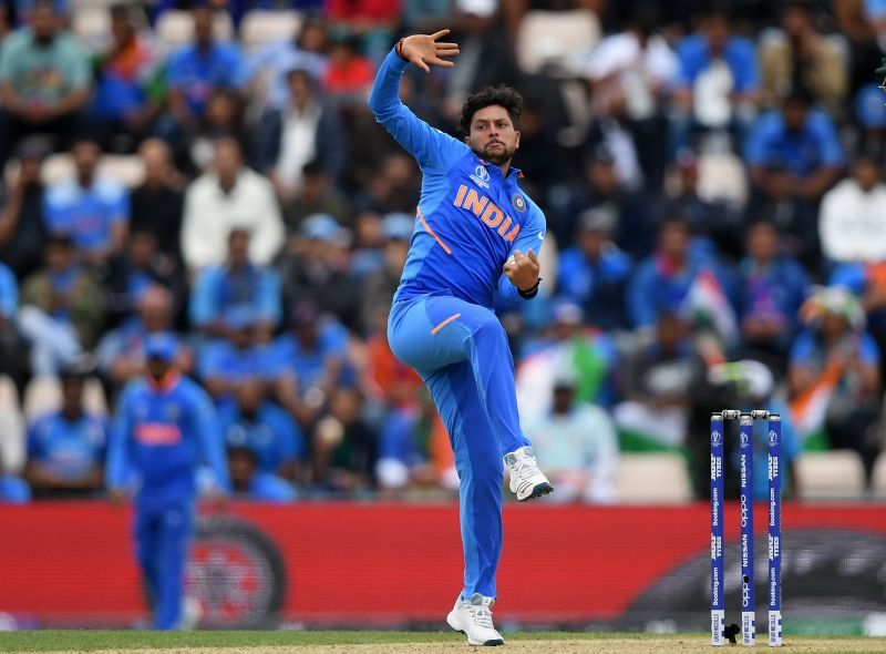 Left-arm spinner Kuldeep Yadav. Pic: Getty Images