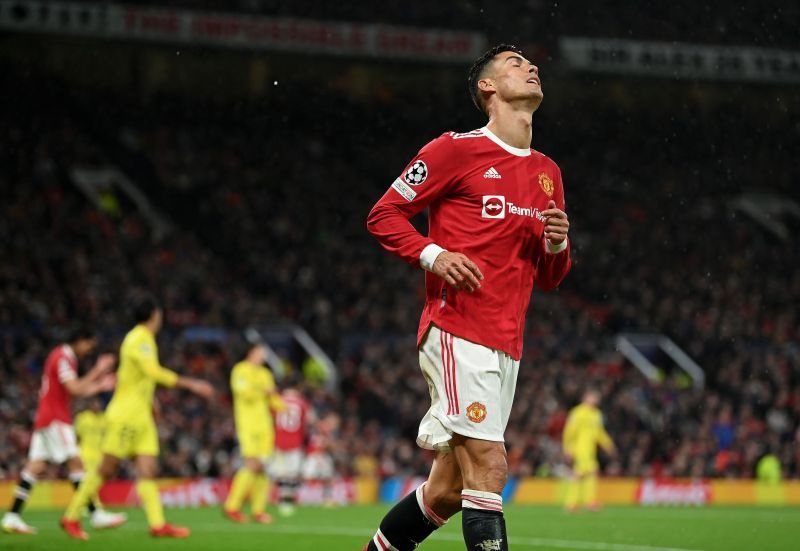 Cristiano Ronaldo in action for Manchester United